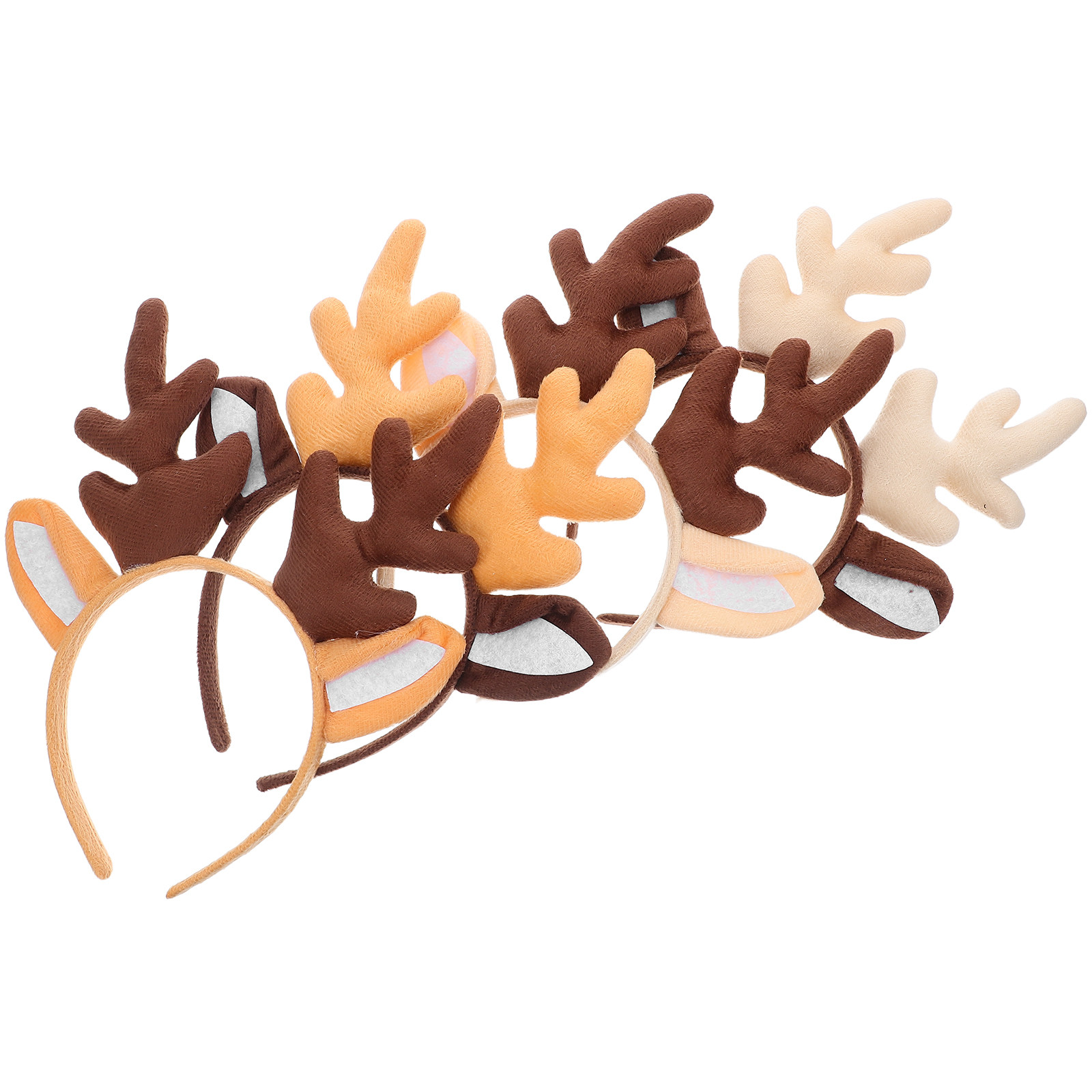 Reindeer Antlers Headband - 4 pièces, bandeau de Noël avec