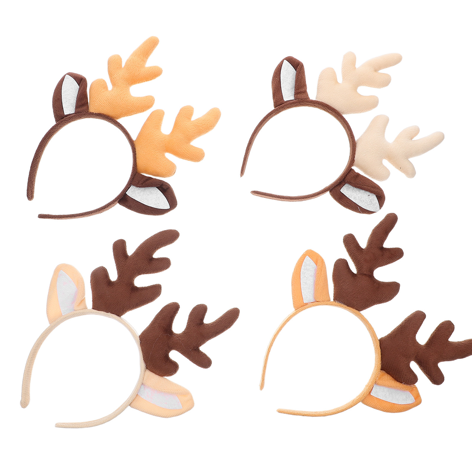 4 pièces, bandeau de Noël avec - Reindeer Antlers Headband avis et prix