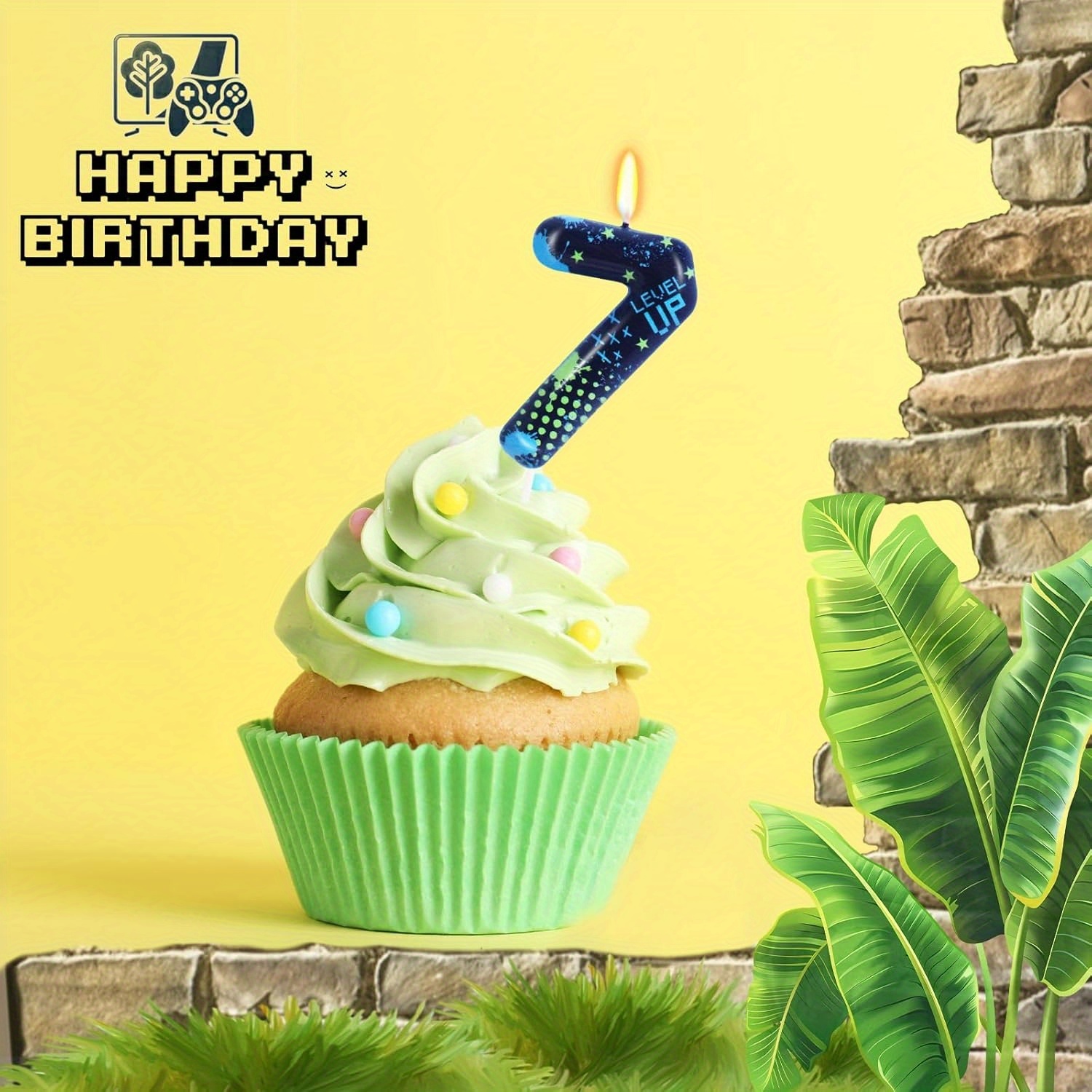 Bougies d'anniversaire bleues  - Holiday Candle Set avis et prix