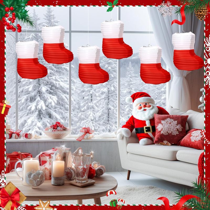 1 pièce, lanternes de Noël en  - Christmas Stocking Hanging avis et prix